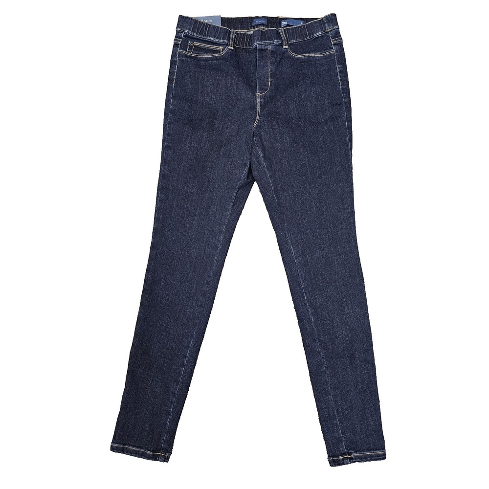 J Jill Denim Ankle Perfect Jeggings Size Small Starlight Wash Elastic Waist NWT